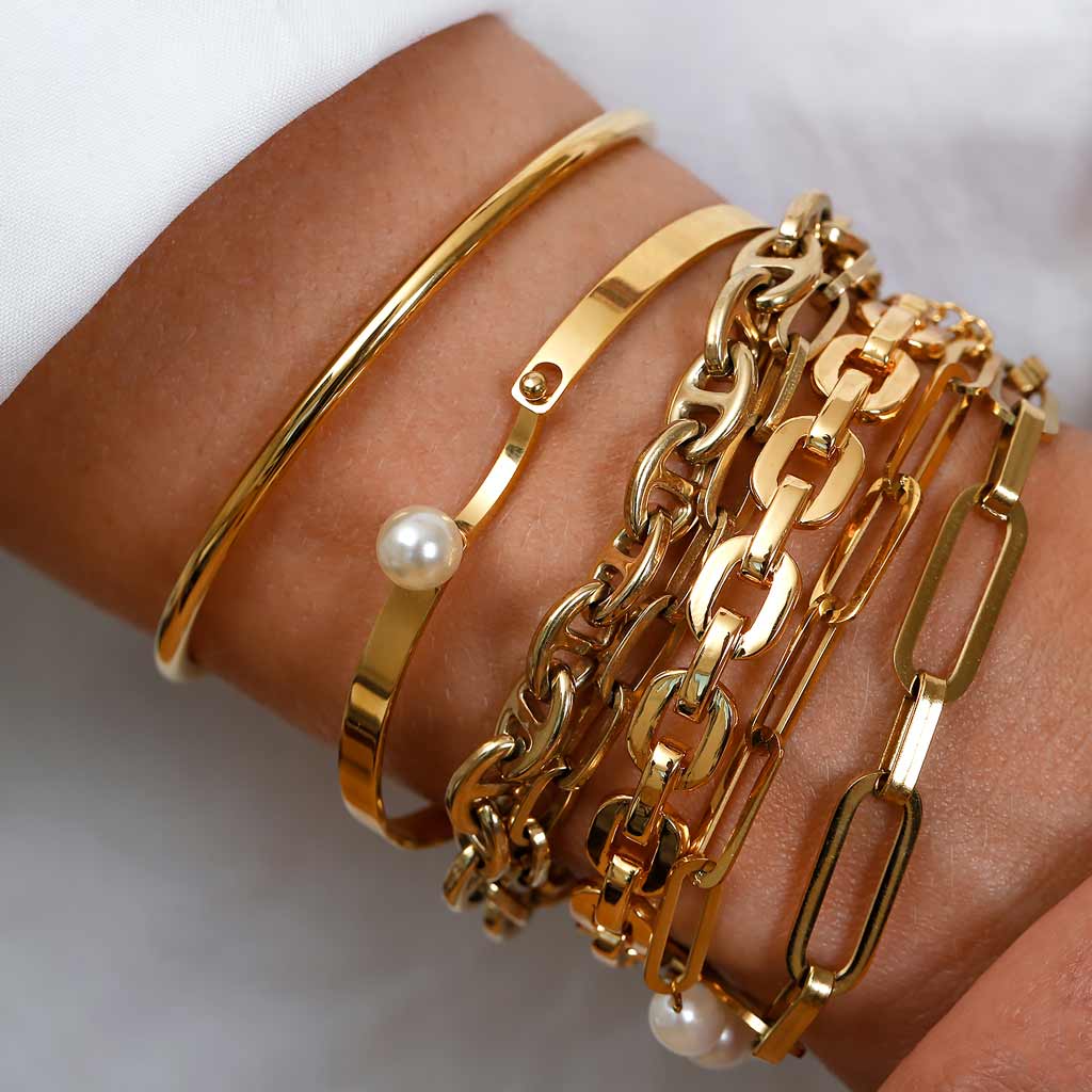 Chain Cuff Gold