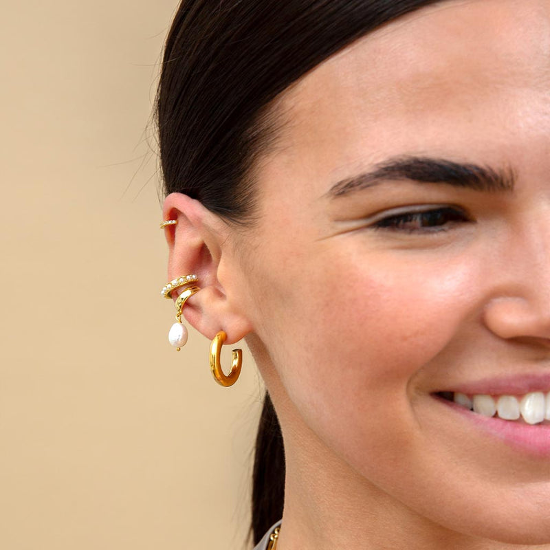 Claire Earcuff Gold